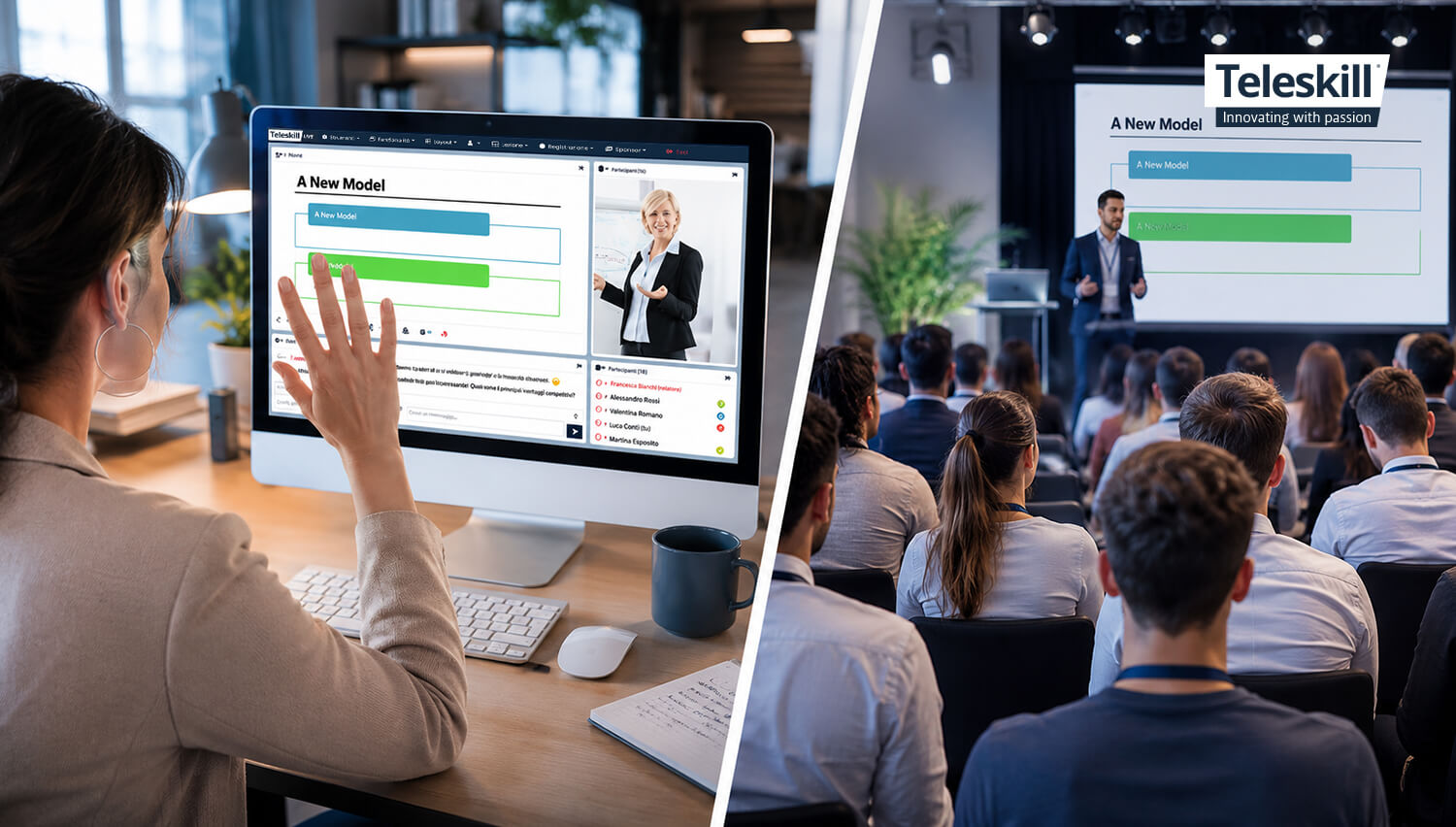 azienda ibrida blended learning