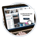 pop up di verifica della presenza