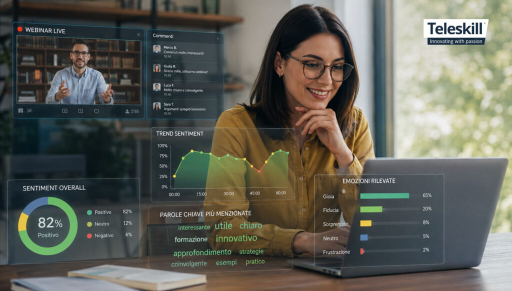 Tracciamento dei dati utili durante il webinar