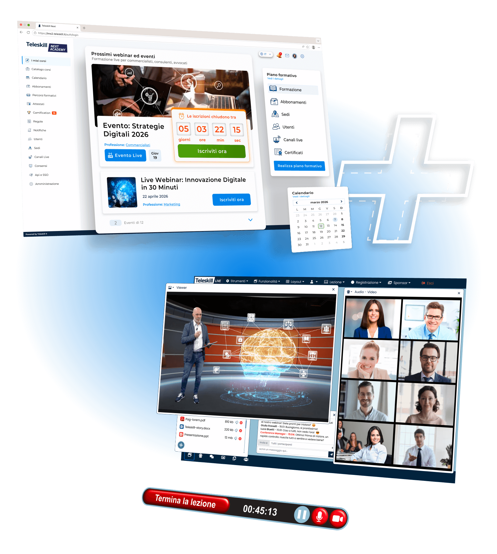 Next Academy & Teleskill Live